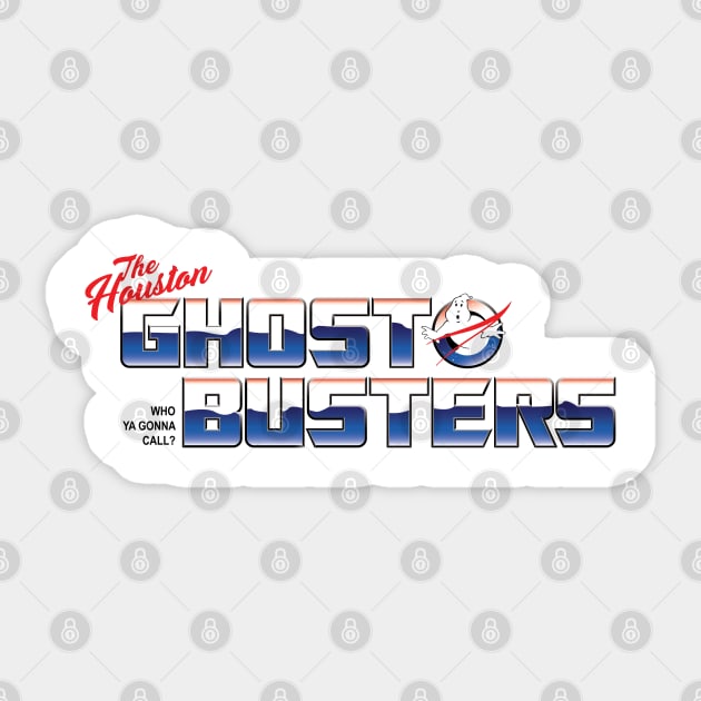 Crossing the Streams Sticker by Houston Ghostbusters